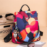 Fashion Backpack Women Oxford Cloth Shoulder Bag School Bags for Teenage Girls Light Ladies Travel Backpack mochila feminina