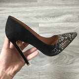 2020 Women Classic Pumps Extreme High Heels 12cm Sexy Stilettos Ladies Pointed Toe Shoes Nude Red Blue Black Beige Leopard Heels - ENSEIGNE DENIS