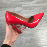 2020 Women Classic Pumps Extreme High Heels 12cm Sexy Stilettos Ladies Pointed Toe Shoes Nude Red Blue Black Beige Leopard Heels - ENSEIGNE DENIS