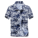 Palm Tree Printed Hawaiian Beach Shirt for Men 2019 Summer Short Sleeve 5XL Aloha Shirts Mens Holiday Vacation Clothing Chemise - ENSEIGNE DENIS
