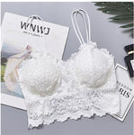 2020 New Arrival Women Push Up Wireless Lace Bra Top Women Plus Size Bralette Underwear Lingerie Full Cup - ENSEIGNE DENIS