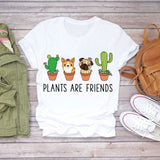 Women 2020 Summer Short Sleeve Floral Flower Fashion Lady T-shirts Top T Shirt Ladies Womens Graphic Female Tee T-Shirt - ENSEIGNE DENIS