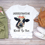 Women 2020 Summer Short Sleeve Floral Flower Fashion Lady T-shirts Top T Shirt Ladies Womens Graphic Female Tee T-Shirt - ENSEIGNE DENIS