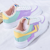 2020 Summer Women Sneakers White Tennis Women Shoes Canvas Slip on Female Row Shoes Platform Flats Casual Ladies Vulcanize Shoes - ENSEIGNE DENIS