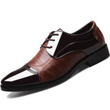 Luxury Business Oxford Leather Shoes Men Breathable Rubber Formal Dress Shoes Male Office Wedding Flats Footwear Mocassin Homme - ENSEIGNE DENIS