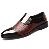 Luxury Business Oxford Leather Shoes Men Breathable Rubber Formal Dress Shoes Male Office Wedding Flats Footwear Mocassin Homme - ENSEIGNE DENIS