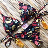 2019 Hot Micro Bikini Push Up Sexy Swimwear Women Printed Summer Swimsuit Beachwear Brazillian Bikini Set Push Up Bathing Suit - ENSEIGNE DENIS