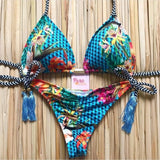 2019 Hot Micro Bikini Push Up Sexy Swimwear Women Printed Summer Swimsuit Beachwear Brazillian Bikini Set Push Up Bathing Suit - ENSEIGNE DENIS