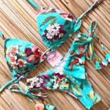 2019 Hot Micro Bikini Push Up Sexy Swimwear Women Printed Summer Swimsuit Beachwear Brazillian Bikini Set Push Up Bathing Suit - ENSEIGNE DENIS
