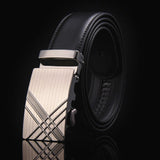 2020 Famous Brand Belt Men Top Quality Genuine Luxury Leather Belts for Men Strap Male Metal Automatic Buckle men belts - ENSEIGNE DENIS