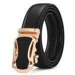 2020 Famous Brand Belt Men Top Quality Genuine Luxury Leather Belts for Men Strap Male Metal Automatic Buckle men belts - ENSEIGNE DENIS