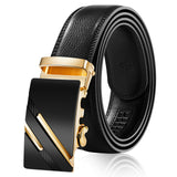 2020 Famous Brand Belt Men Top Quality Genuine Luxury Leather Belts for Men Strap Male Metal Automatic Buckle men belts - ENSEIGNE DENIS