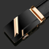 2020 Famous Brand Belt Men Top Quality Genuine Luxury Leather Belts for Men Strap Male Metal Automatic Buckle men belts - ENSEIGNE DENIS