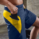 AIMPACT mens summer Fitness Shorts men's jogger cansual Knee length Shorts bodybuilding quick Dry Workout Beach sportwears - ENSEIGNE DENIS