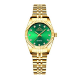 CHENXI Luxury Couple Watch Golden Fashion Stainless Steel Lovers Watch Quartz Wrist Watches For Women & Men Analog Wristwatch - ENSEIGNE DENIS