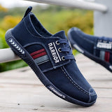 Men shoes 2020 spring men canvas shoes flat casual shoes lace up comfortable breathable shoes man flats size 39 - 44 - ENSEIGNE DENIS