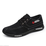 Men shoes 2020 spring men canvas shoes flat casual shoes lace up comfortable breathable shoes man flats size 39 - 44 - ENSEIGNE DENIS