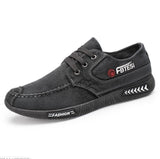 Men shoes 2020 spring men canvas shoes flat casual shoes lace up comfortable breathable shoes man flats size 39 - 44 - ENSEIGNE DENIS