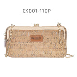 2020 Fashion New Women Wallets Wood Grain Chain Long High Quality Phone Holder Classic Female Purse Zipper Wallet For Women - ENSEIGNE DENIS