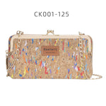 2020 Fashion New Women Wallets Wood Grain Chain Long High Quality Phone Holder Classic Female Purse Zipper Wallet For Women - ENSEIGNE DENIS