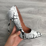 2020 Women Classic Pumps Extreme High Heels 12cm Sexy Stilettos Ladies Pointed Toe Shoes Nude Red Blue Black Beige Leopard Heels - ENSEIGNE DENIS
