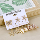 2020 Vintage Pearl Twist Big Circle Earrings Set for Women Fashion Geometric Imitation Pearl Crystal Earrings Jewelry - ENSEIGNE DENIS