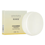Goat Milk Handmade Goats milk Soap Removal Acne Blackhead Smooth Skin Tightening Pores Deep Cleaning Whitening Moisturizing Soap