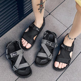 Casual Men Sandals Summer Shoes Sandal Mens Sandles Outdoor Breathable Comfort Slip on Plus Size Open Shoes Sandalias Hombre EVA - ENSEIGNE DENIS