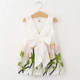 2020 New Summer Girls' Dress Korean Strap Plaid Casual Sleeveless