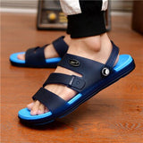 Male Fashion High Quality Plus Size Home & Beach Sandals Men Casual Durable Anti Skid Peep Toe Summer Sandals Sandalias A5756 - ENSEIGNE DENIS
