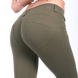 HEYJOE Leggings High Quality Low Waist Push Up Elastic Casual Leggings Fitness for Women Sexy Pants Bodybuilding Clothing Leggin - ENSEIGNE DENIS