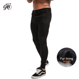 GINGTTO Jeans Men Elastic Waist Skinny Jeans Men 2020 Stretch Ripped Pants Streetwear Mens Denim Jeans Blue - ENSEIGNE DENIS