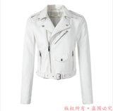 New Arrival 2020 brand Winter Autumn Motorcycle leather jackets yellow leather jacket women leather coat  slim PU jacket Leather - ENSEIGNE DENIS