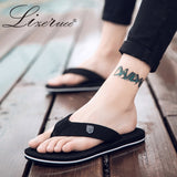 2020 New Arrival Summer Men Flip Flops High Quality Beach Sandals Anti-slip Zapatos Hombre Casual Shoes Wholesale A10 - ENSEIGNE DENIS