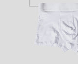ORLVS Mens Boxer Sexy Underwear soft long boxershorts Cotton soft Underpants Male Panties 3D Pouch Shorts Under Wear Pants Short