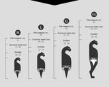 ORLVS Mens Boxer Sexy Underwear soft long boxershorts Cotton soft Underpants Male Panties 3D Pouch Shorts Under Wear Pants Short