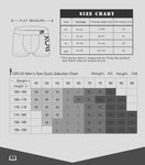 ORLVS Mens Boxer Sexy Underwear soft long boxershorts Cotton soft Underpants Male Panties 3D Pouch Shorts Under Wear Pants Short