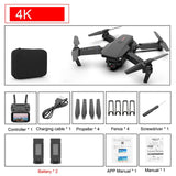 SHAREFUNBAY E88 pro drone 4k HD dual camera visual positioning 1080P WiFi  fpv drone  height preservation rc quadcopter - ENSEIGNE DENIS