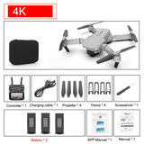 SHAREFUNBAY E88 pro drone 4k HD dual camera visual positioning 1080P WiFi  fpv drone  height preservation rc quadcopter - ENSEIGNE DENIS