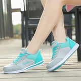Dropshipping Women Shoes Summer White Sneakers Basket Femme Super Light Vulcanized Shoes Female Mesh Sneakers Women Casual Shoe - ENSEIGNE DENIS