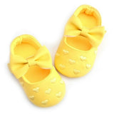 Baby PU Leather Baby Boy Girl Baby Moccasins Moccs Shoes Bow Fringe So