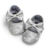 Baby PU Leather Baby Boy Girl Baby Moccasins Moccs Shoes Bow Fringe So