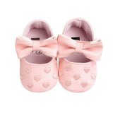 Baby PU Leather Baby Boy Girl Baby Moccasins Moccs Shoes Bow Fringe So