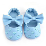 Baby PU Leather Baby Boy Girl Baby Moccasins Moccs Shoes Bow Fringe So