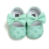 Baby PU Leather Baby Boy Girl Baby Moccasins Moccs Shoes Bow Fringe So