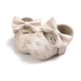 Baby PU Leather Baby Boy Girl Baby Moccasins Moccs Shoes Bow Fringe So