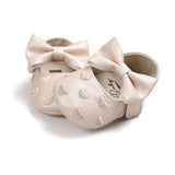 Baby PU Leather Baby Boy Girl Baby Moccasins Moccs Shoes Bow Fringe So