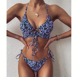 Sexy Bikini 2020 High Waist Swimsuit Women Swimwear Bathing String Bikini Set Hollow Out Swimsuit Female Swimming Suit For Women - ENSEIGNE DENIS