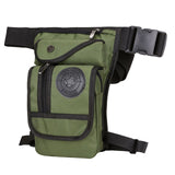 High Quality Men's Canvas Drop Leg Bag Military Motorcycle Multi-purpose Messenger Shoulder Bags Belt Hip Bum Waist Fanny Pack - ENSEIGNE DENIS