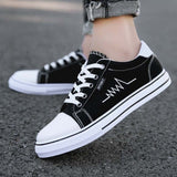 Men Vulcanize Shoes New Canvas Shoes Men Comfort Men Shoes Fashion Sneakers Men Casual Sheoes Designer Sneakers Male Footwear - ENSEIGNE DENIS